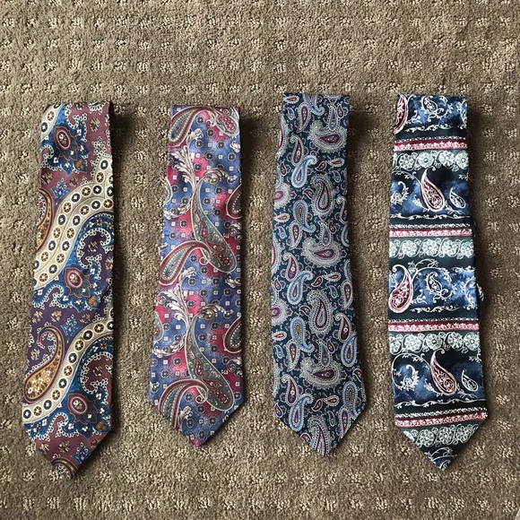 multiple Other - Bundle of 4 unique tie designs, great condition